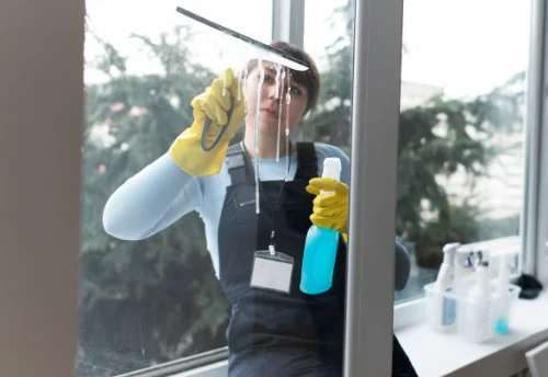 Nettoyage de vitres intérieures et extérieures à Sainte-Solange